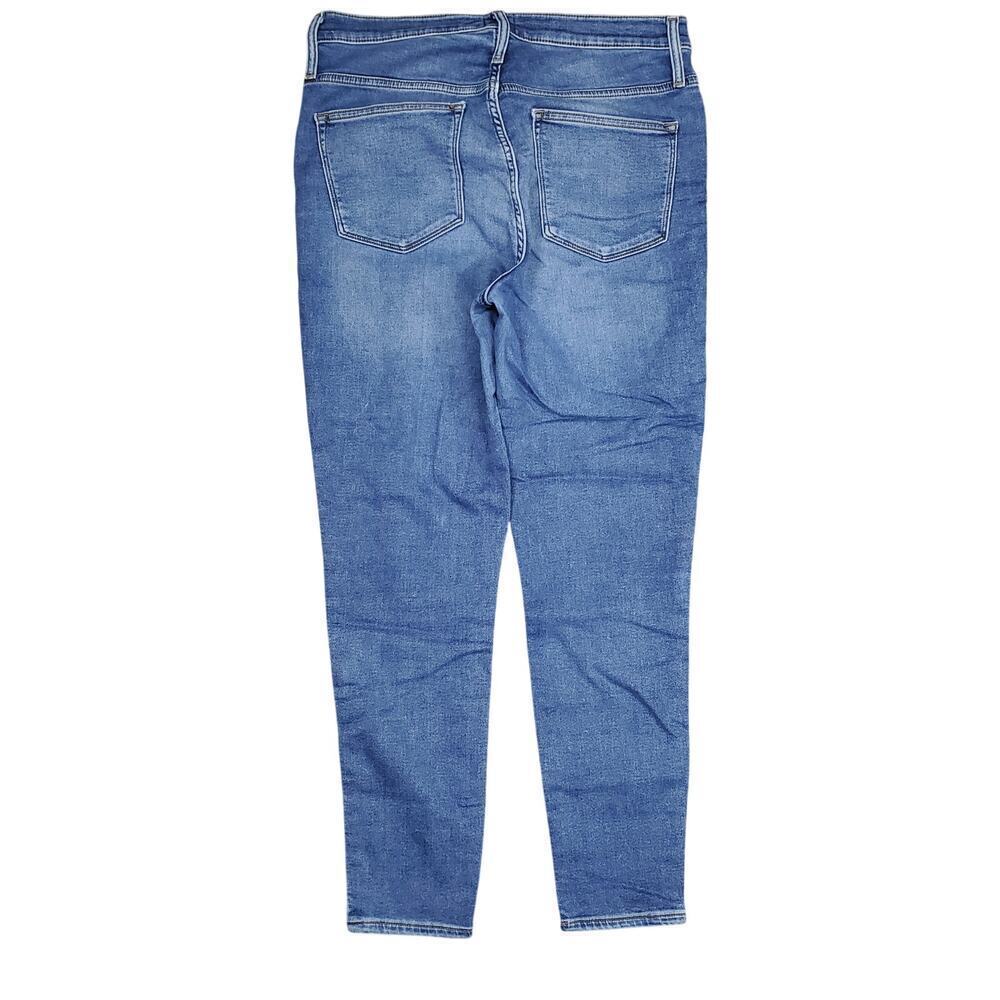 J. Crew Factory Women's High Rise Skinny Denim Jeans Size 32 - Picture 4 of 7